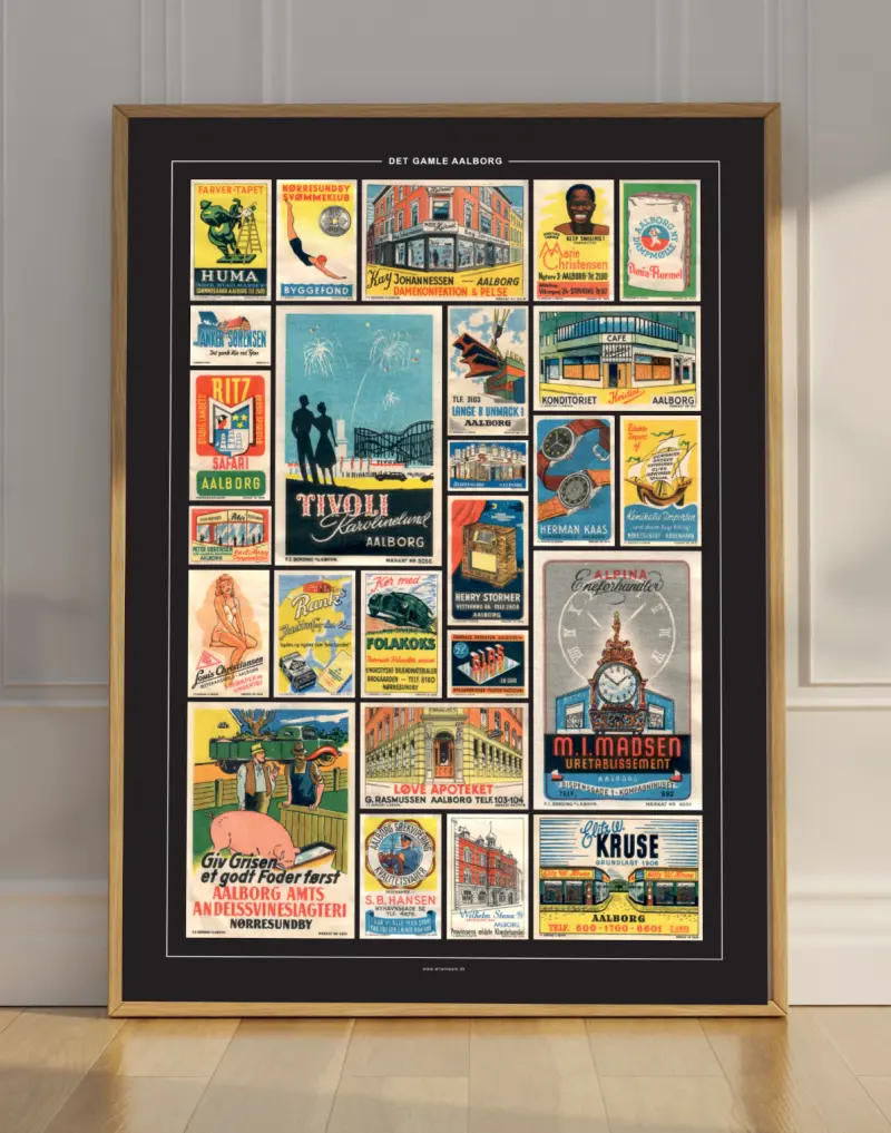 Det Gamle Aalborg Byplakat